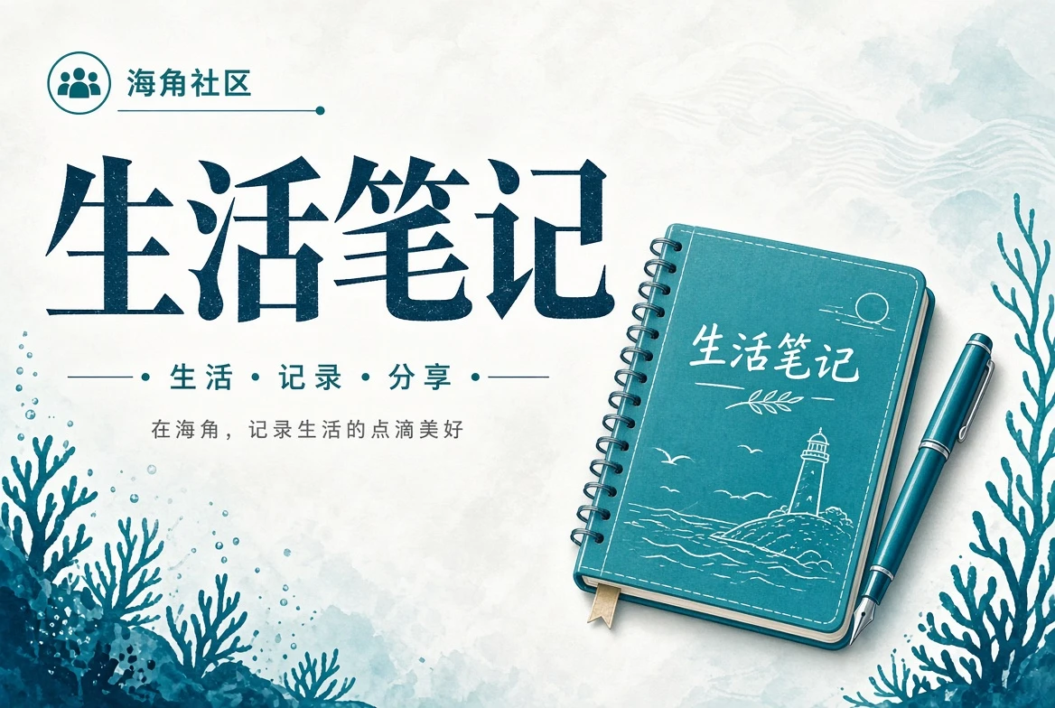 海角社区手札栏